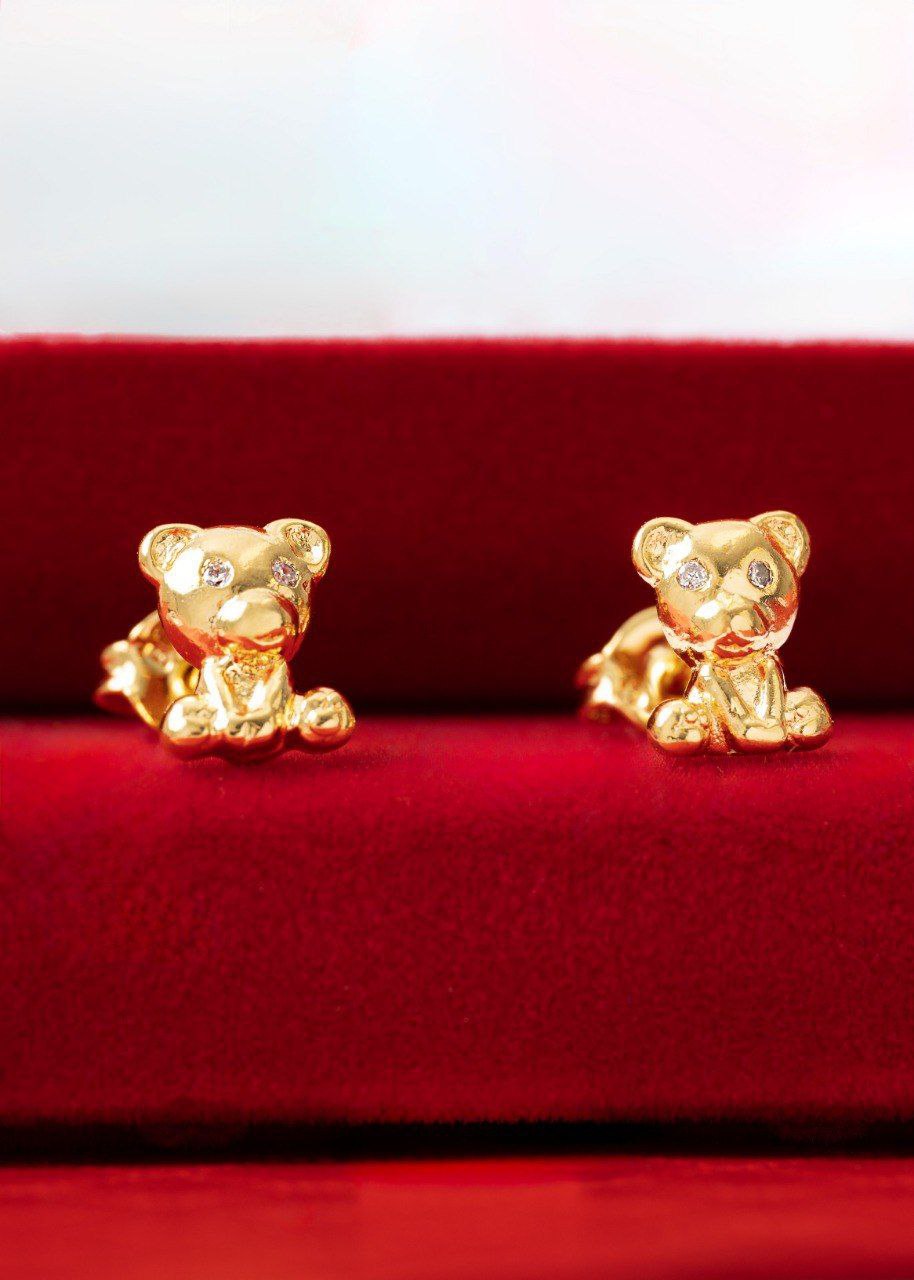 Arete Osito Teddy