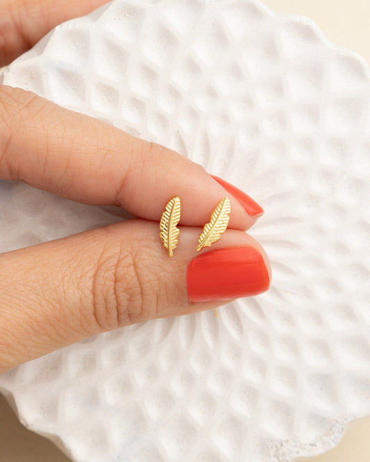 Aretes Feather
