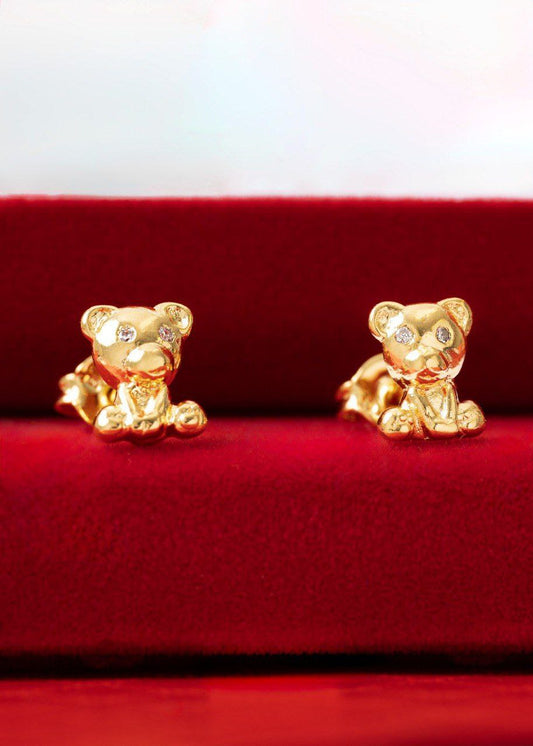 Arete Osito Teddy