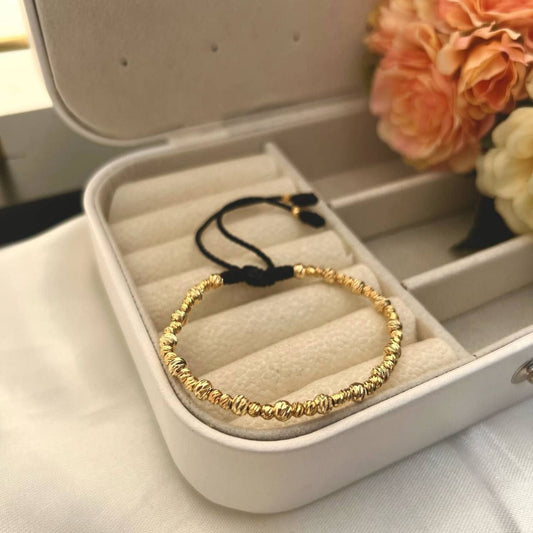 Manilla Sol elaborada (34) balines italy 3mm,(17) balines 4mm